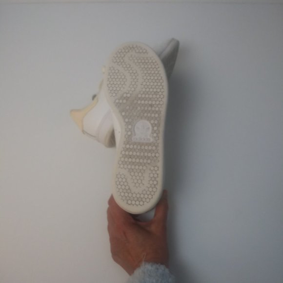 Adidas Stan Smith White Easy Yellow Pearl Rare 8494 Size W 6.5 With Box Like New - Picture 5 of 8